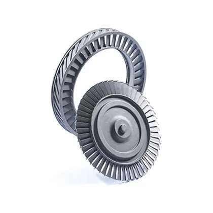 Rozsdamentes acél turbina fúvóka gyűrű