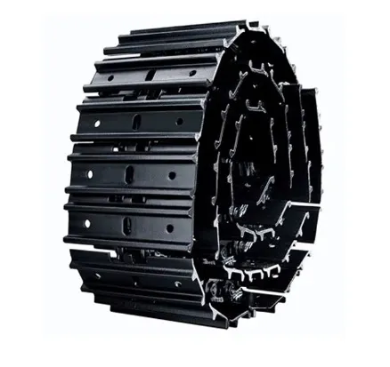 Acél síntalp-szerelvény építőipari gépekhez